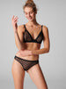 Hortense Soft Cup Triangle Bra - Black