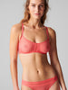 Iris Soft Cup Triangle Bra - Papaya