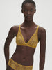 Embleme Soft Cup Triangle Bra - Golden Yellow