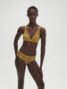 Embleme Soft Cup Triangle Bra - Golden Yellow