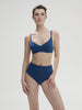 Artifice Plunging Underwired Bra - Poseidon Blue