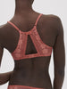 Heloise Wired Triangle Bra - Texas Pink