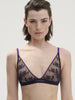 Adele Soft Cup Triangle Bra - Midnight