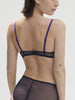 Adele Soft Cup Triangle Bra - Midnight