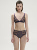 Adele Soft Cup Triangle Bra - Midnight