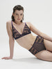 Adele Soft Cup Triangle Bra - Midnight