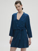 Aurore Kimono Robe - Poseidon Blue