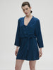 Aurore Kimono Robe - Poseidon Blue