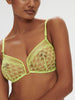 Rose Soft Cup Triangle Bra - Lime